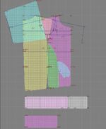 2037 – Hoodiekleid mit Drop-Shoulder Ärmel – Bild 3