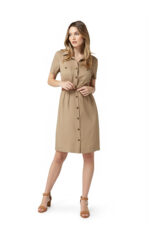 Kleid mit Knopfleiste