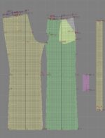 2264 - Hose mit weitem Bein – Bild 3