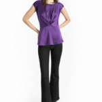 2534 - Блузка со складками