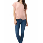 Bluse aus Leinenstoff