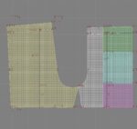 2324 - Mid Waist Shorts – Bild 3