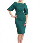 4079 - Платье с широким рукавом