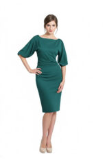 4079 - Платье с широким рукавом