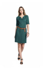 4568 - Платье с кокеткой