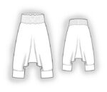 5902 - Haremshose (Sarouel-Hose) – Bild 2