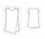 2102 - Топ с отлетной деталью — изображение 2