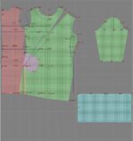 2559 - Kleid mit dekorativer Falte – Bild 3