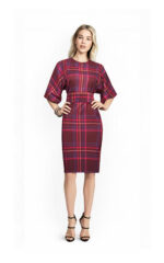 4719 - Kleid mit voluminösen Ärmel – Bild 3