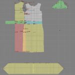 4315 - Kleid mit verlängertem Kragen – Bild 3