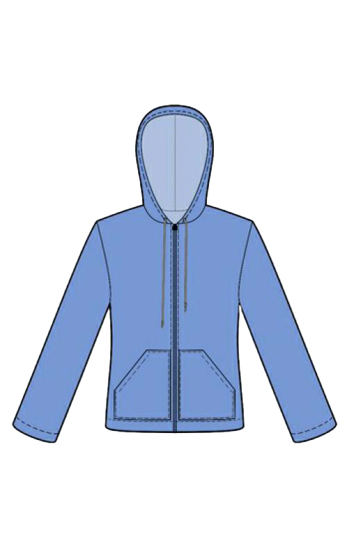 Hoodie mit Reißverschluss