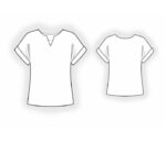 2547 - Bluse mit einteiliger Manschette – Bild 2