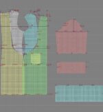 2607 - Kleid mit dekorativen Nähten – Bild 3