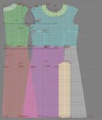 4739 - Kleid mit Verzierung – Bild 3