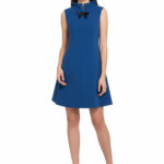 Kleid mit Stehkragen