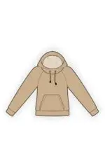 Kapuzensweatshirt mit Raglanärmel