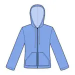 Hoodie mit Reißverschluss