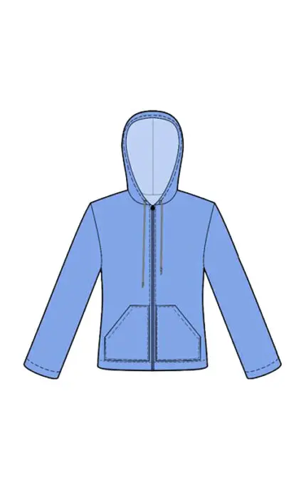 Hoodie mit Reißverschluss