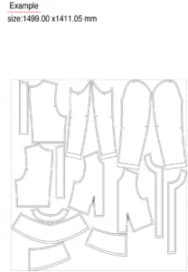 Schnittmuster-Vorschau