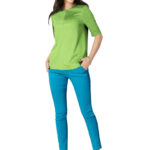 Bluse mit geradem Abnäher