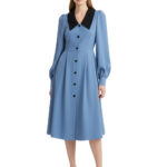 Kleid mit Knopfleiste