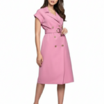 Kleid mit angesetztem Ärmel