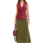 Weste mit geformter Vorderkante