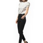 Bluse mit dekorativem Ärmel