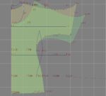 5809 - Lockere Bluse mit offenen Schultern – Bild 3