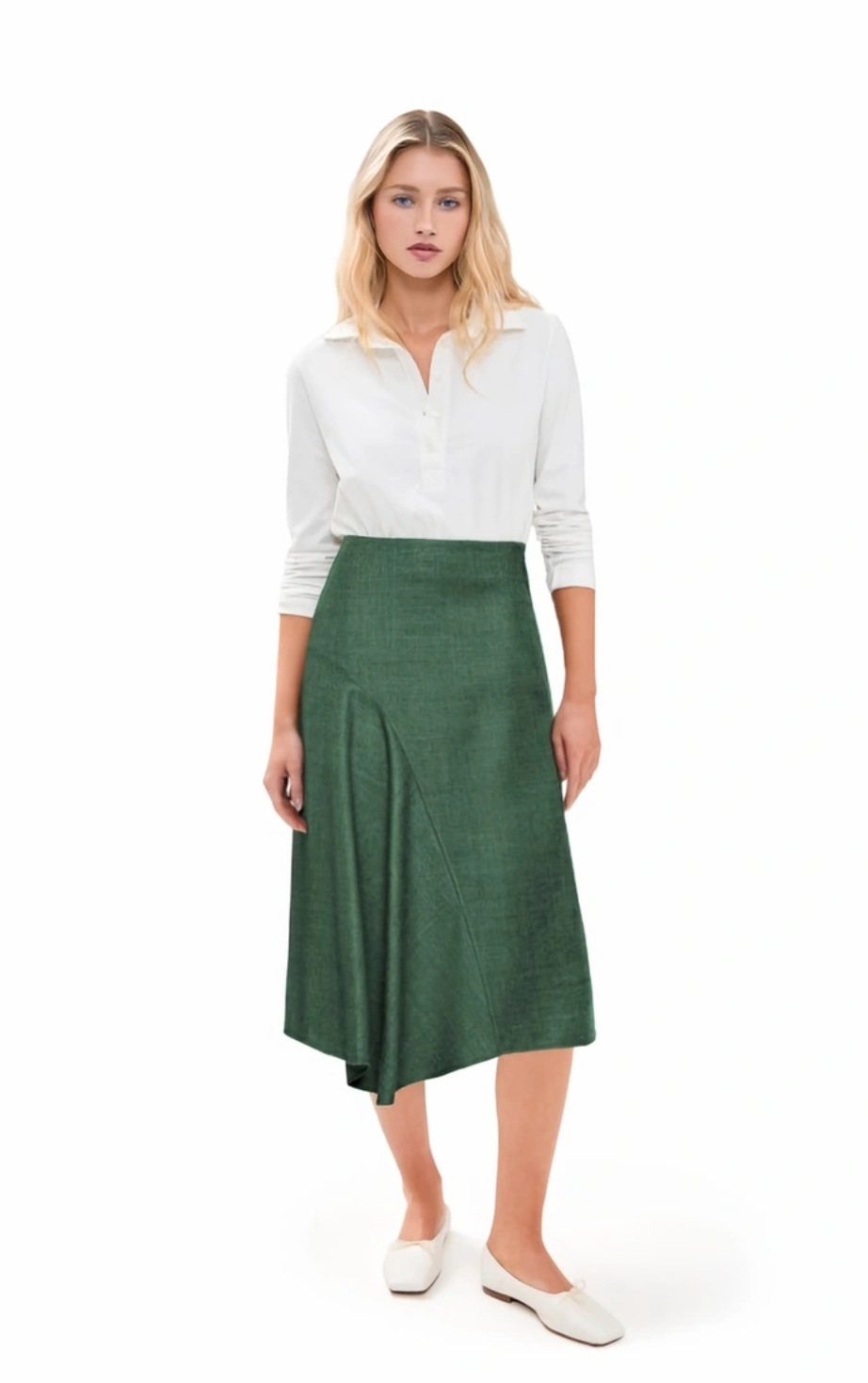 Rock mit Einsatz Schnittmuster Rock mit Einsatz Schnittmuster