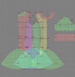 2779 - Kleid mit ausgestelltem Rock – Bild 3