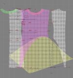 2781 - Kleid mit Einsatz – Bild 3