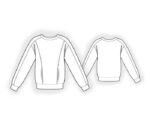 Schnittmuster nach Maß - Sweatshirt mit Tasche