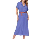 Kleid mit angeschnittenem Ärmel