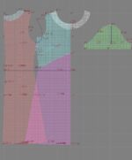 2509 - Расклешенное платье — изображение 3