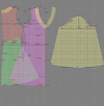 2786 - Leichtes Kleid – Bild 4