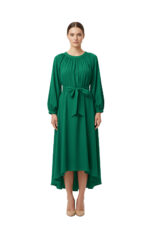 Kleid mit weitem Ärmel