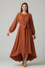 2285 - Kleid mit weitem Ärmel – Bild 4