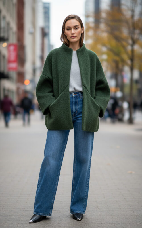 2759 – Voluminöser Mantel