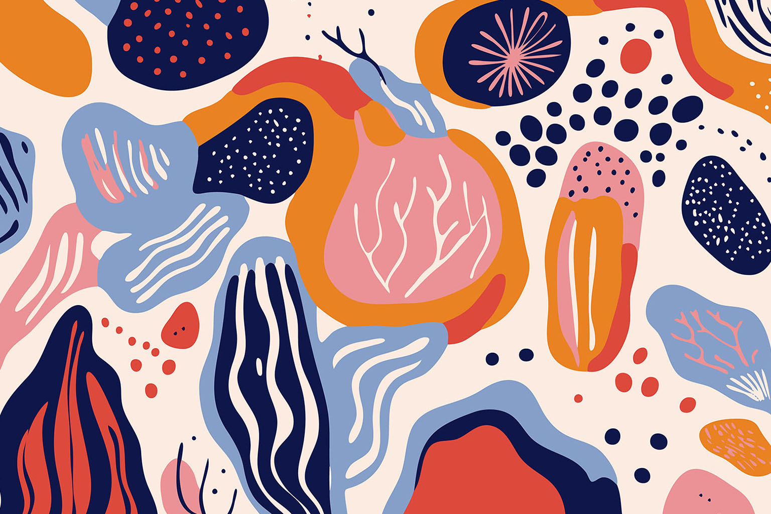 Trendfarben Schnittmuster