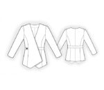 2568 - Blazer mit Abnähern am Ärmelkopf – Bild 2