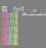 Technische Zeichnung Schnittmuster