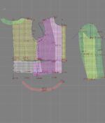 Technische Zeichnung Schnittmuster