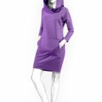 Hoodiekleid mit Kapuze