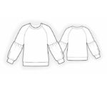 Schnittmuster nach Maß - Pullover mit voluminösen Ärmeln