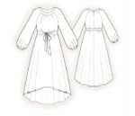 2285 - Kleid mit weitem Ärmel – Bild 2