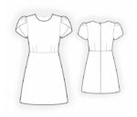 4157 - Kleid mit kurzen Ärmeln – Bild 2