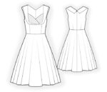 4519 - Retrokleid – Bild 2