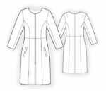 4716 - Taillierter Mantel – Bild 2