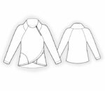 4751 - Толстовка с боковой молнией — изображение 2